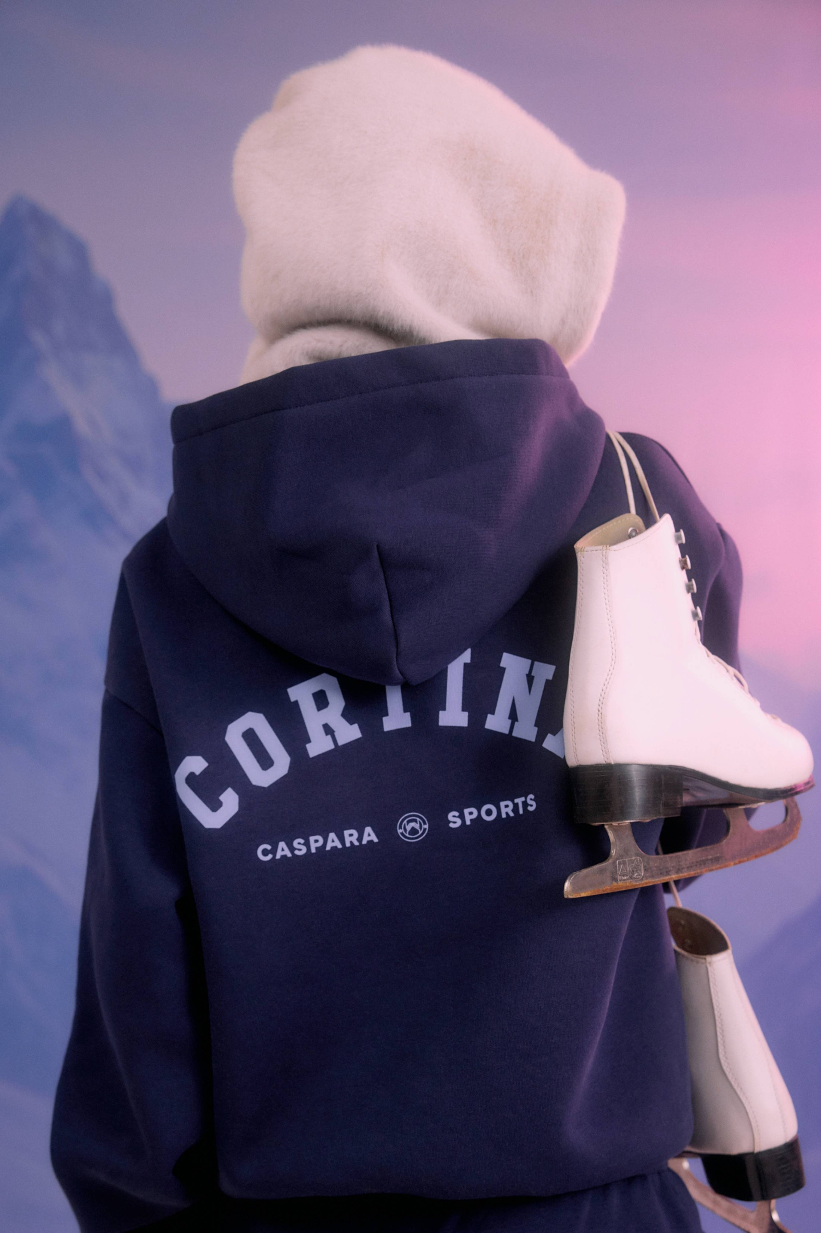W. Cortina Zip Hoodie - Navy